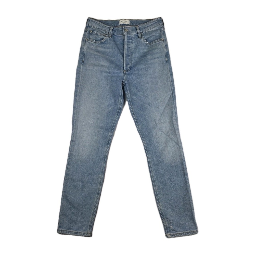 Agolde Jeans Womens Size‎ 26 Nico High Rise Slim Fit In Embark Button Fly Denim